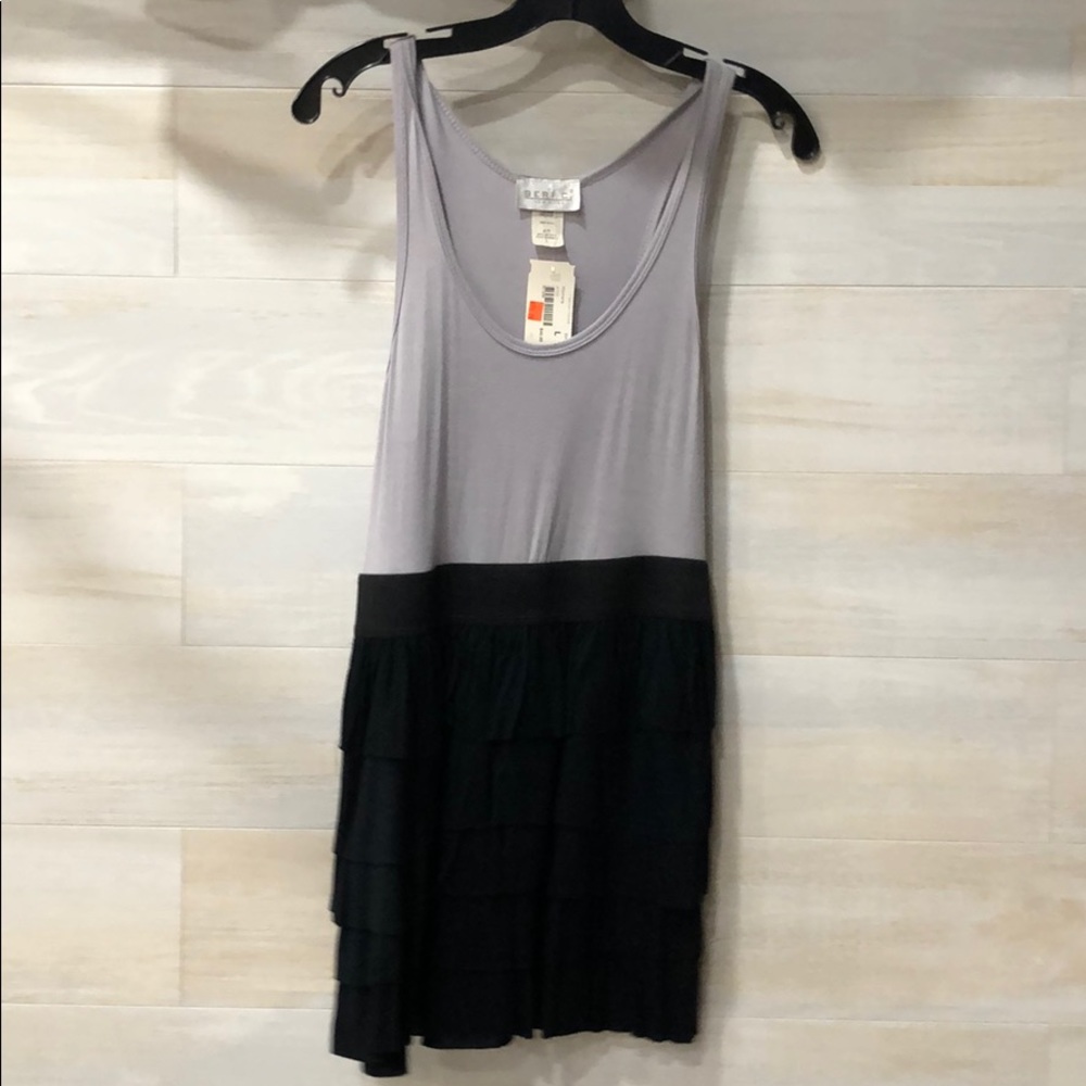 Women’s Geri C Gray and Black Dress